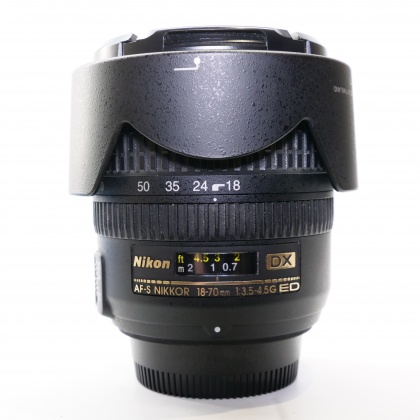 Used Nikon AF-S 18-70mm f3.5-4.5 G lens