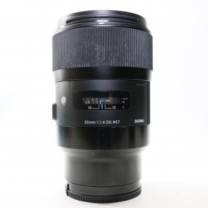 Used Sigma 35mm f1.4 DG DN Art lens for Sony FE