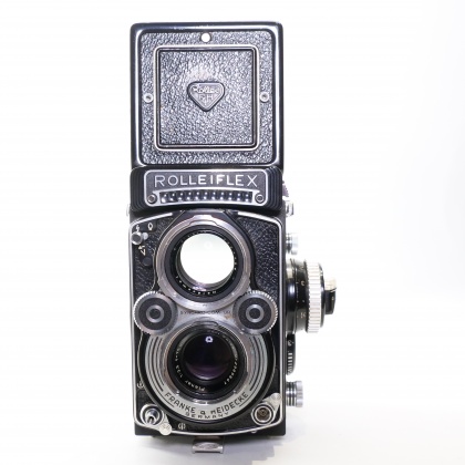 Used Rolleiflex 3.5F TLR 120 roll film camera