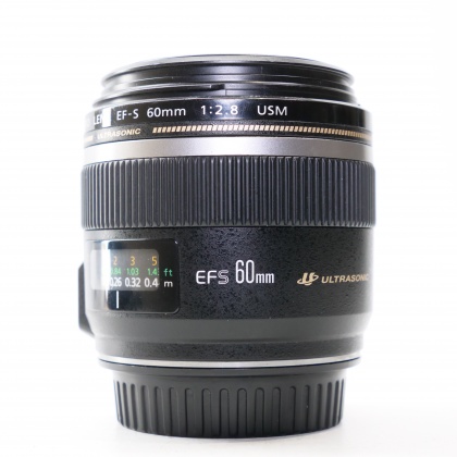 Used Canon EF-S 60mm f2.8 USM Macro lens
