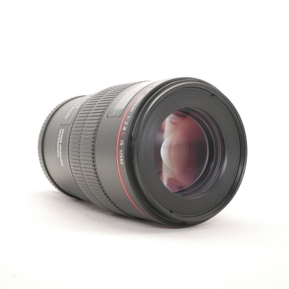Used Canon EF 100mm f2.8 Macro L IS USM lens