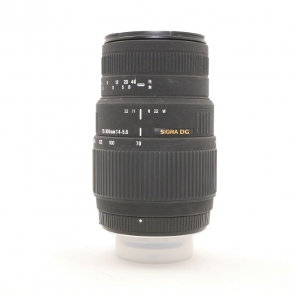 Used Sigma 70-300mm f4-5.6 DG lens for Nikon Used Sigma 70-300mm f4-5.6 DG lens for Nikon