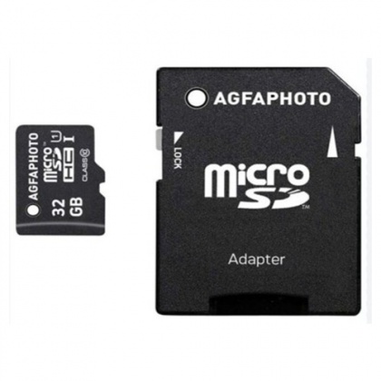 AGFAPHOTO 32GB Micro SDHC UHS-1 V10 R100