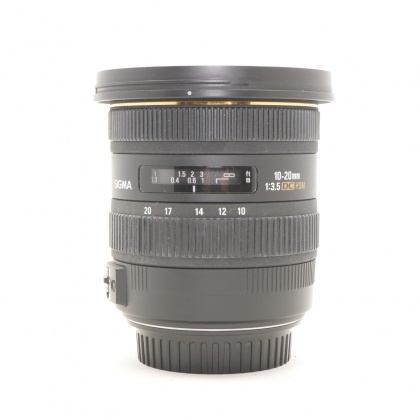 Used Sigma 10-20mm f3.5 EX DC lens for Canon EOS Used Sigma 10-20mm f3.5 EX DC lens for Canon EOS
