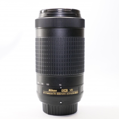 Used Nikon AF-P DX 70-300mm f4.5-6.3 G ED VR lens