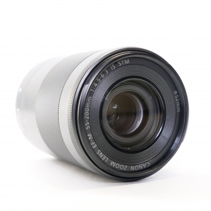 Used Canon EF-M 55-200mm f4.5-6.3 IS STM lens