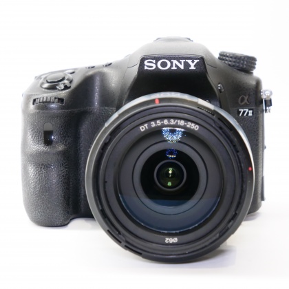 Used Sony Alpha A77 II DSLR with 18-250mm lens