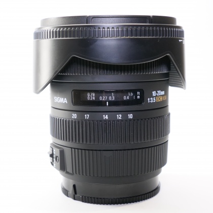 Used Sigma 10-20mm f3.5 EX DC HSM lens for Sony A mount