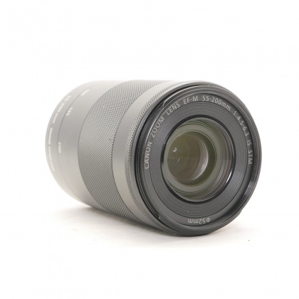 Used Canon EF-M 55-200mm f4.5-6.3 IS STM lens