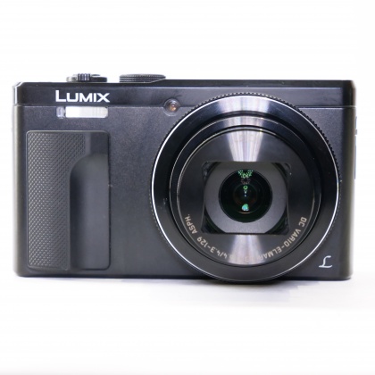 Used Panasonic Lumix DMC-TZ80 digital camera, black