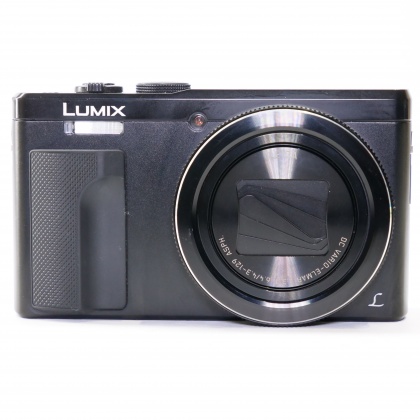 Used Panasonic Lumix DMC-TZ80 digital camera, black