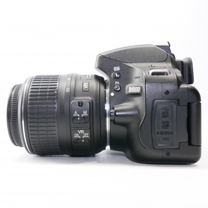 Used Nikon D5100 DSLR with 18-55mm VR lens