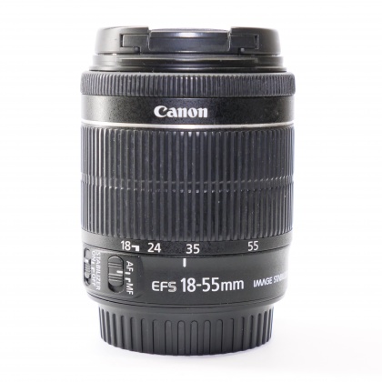 Used Canon EF-S 18-55mm f3.5-5.6 IS STM lens