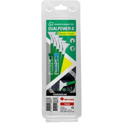 Visible Dust Sensor Clean & Vdust 1ml + 5 Green Swabs 1.3x
