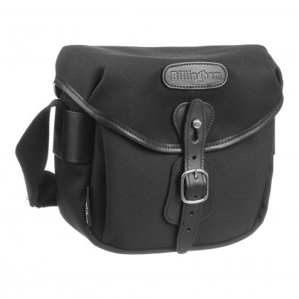 Billingham Hadley Digital Camera Shoulder  Bag, Black Fibrenyte-Black Trim