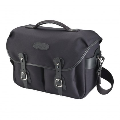 Billingham Hadley One Camera Shoulder Bag, Black Fibrenyte-Black Trim