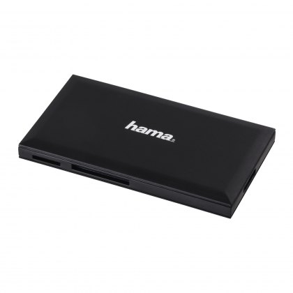 Hama USB 3.0 Multi-Card Reader, SD/microSD/CF/MS, black