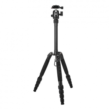 Sirui T-005SK with Ball Head B-00K Black Aluminum Tripod