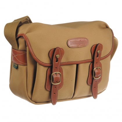 Billingham Hadley Small Camera Shoulder Bag, Khaki-Tan Trim