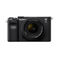 Sony Alpha 7C Mirrorless Camera, Black with 28-60mm Lens