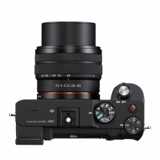 Sony Alpha 7C Mirrorless Camera, Black with 28-60mm Lens