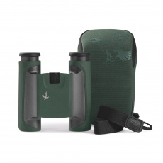 Swarovski Optik 10x25 CL Binoculars, Green with Wild Nature Case