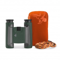 Swarovski Optik 10x25 CL Binoculars, Green with Mountain Case