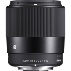Sigma 30mm f1.4 DC DN Contemporary lens for Fuji-X