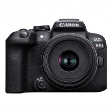 Canon EOS R10 Mirrorless Camera with RF-S 18-45mm lens
