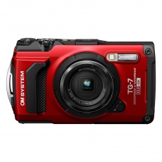 OM SYSTEM Tough TG-7 Digital Camera, Red