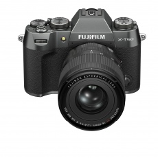 Fujifilm X-T50 Mirrorless Camera, Charcoal Silver with XF 16-50mm lens