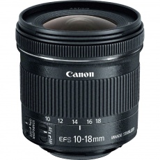 Canon EF-S 10-18mm f4.5-5.6 IS STM lens