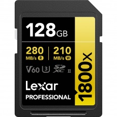 Lexar 128GB SDXC Gold UHS-II R280/W210MB/s