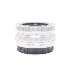 Used Nikon NIKKOR Z DX 16-50mm f3.5-6.3 VR lens, silver