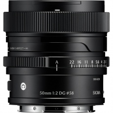 Sigma AF 50mm F2 DG I C lens for Sony FE