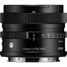 Sigma AF 17mm F4 DG I C lens for L-Mount, Black