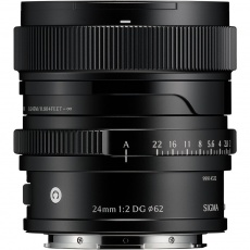 Sigma AF 24mm F2 DG I C lens for L-Mount, Black