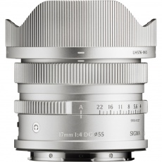 Sigma AF 17mm F4 DG I C lens for L-Mount, Silver
