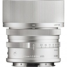 Sigma AF 45mm F2.8 DG I C lens for L-Mount, Silver