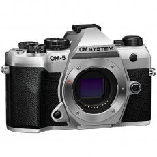OM SYSTEM OM-5 Mark II Mirrorless camera body, Silver