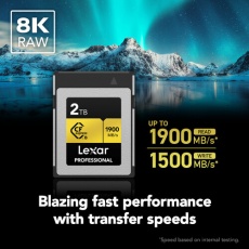 Lexar 2TB CFexpress Pro Type B Gold, R1900/W1500MB/s