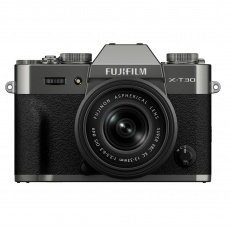 Fujifilm X-T30 III Mirrorless camera, Charcoal Silver with XC13-33mm lens