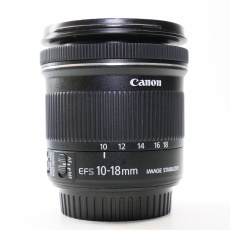 Used Canon EF-S 10-18mm f4.5-5.6 IS STM lens