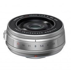 Fujifilm XF 23mm f2 R WR lens, Silver