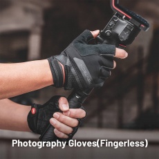 PGYTECH Photography Gloves, Fingerless L