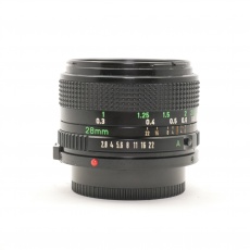 Used Canon FD 28mm f2.8 lens