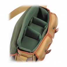 Billingham Hadley Small Camera Shoulder Bag, Khaki-Tan Trim