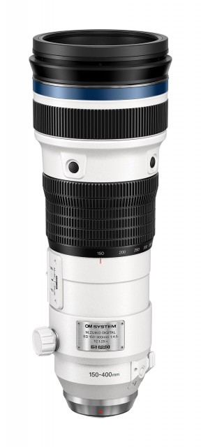 OM System OM SYSTEM M.ZUIKO DIGITAL ED 150-400mm f4.5 PRO lens with TC1.25x,  Lens hood and case