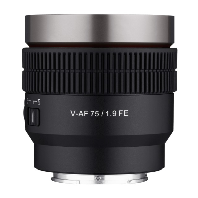 Samyang Samyang V-AF 75mm T1.9 lens for Sony FE  | Unsealed box
