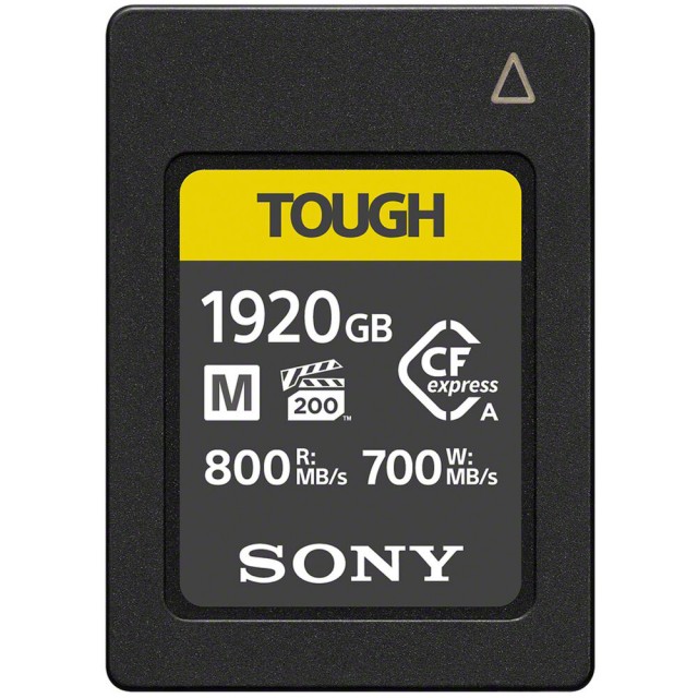 Sony Sony 1920GB CFexpress Tough Type A, R800/W700MB/s